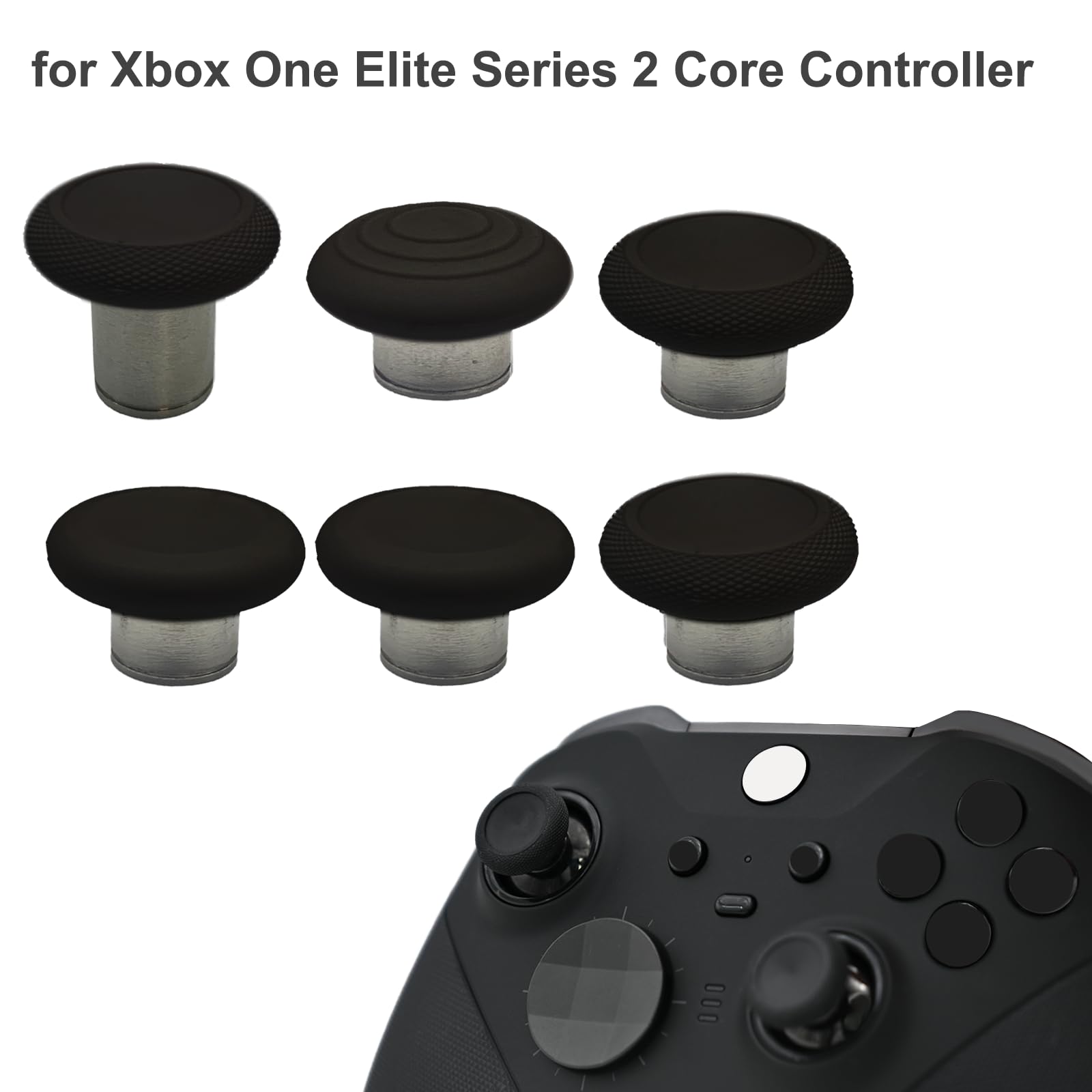 Amazon.com: 6 in 1 Replacement Thumbsticks for Xbox Elite 2 Core